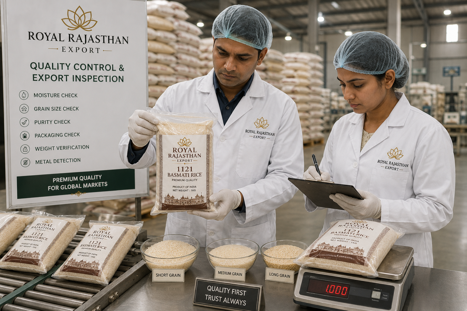 Quality control and export inspection