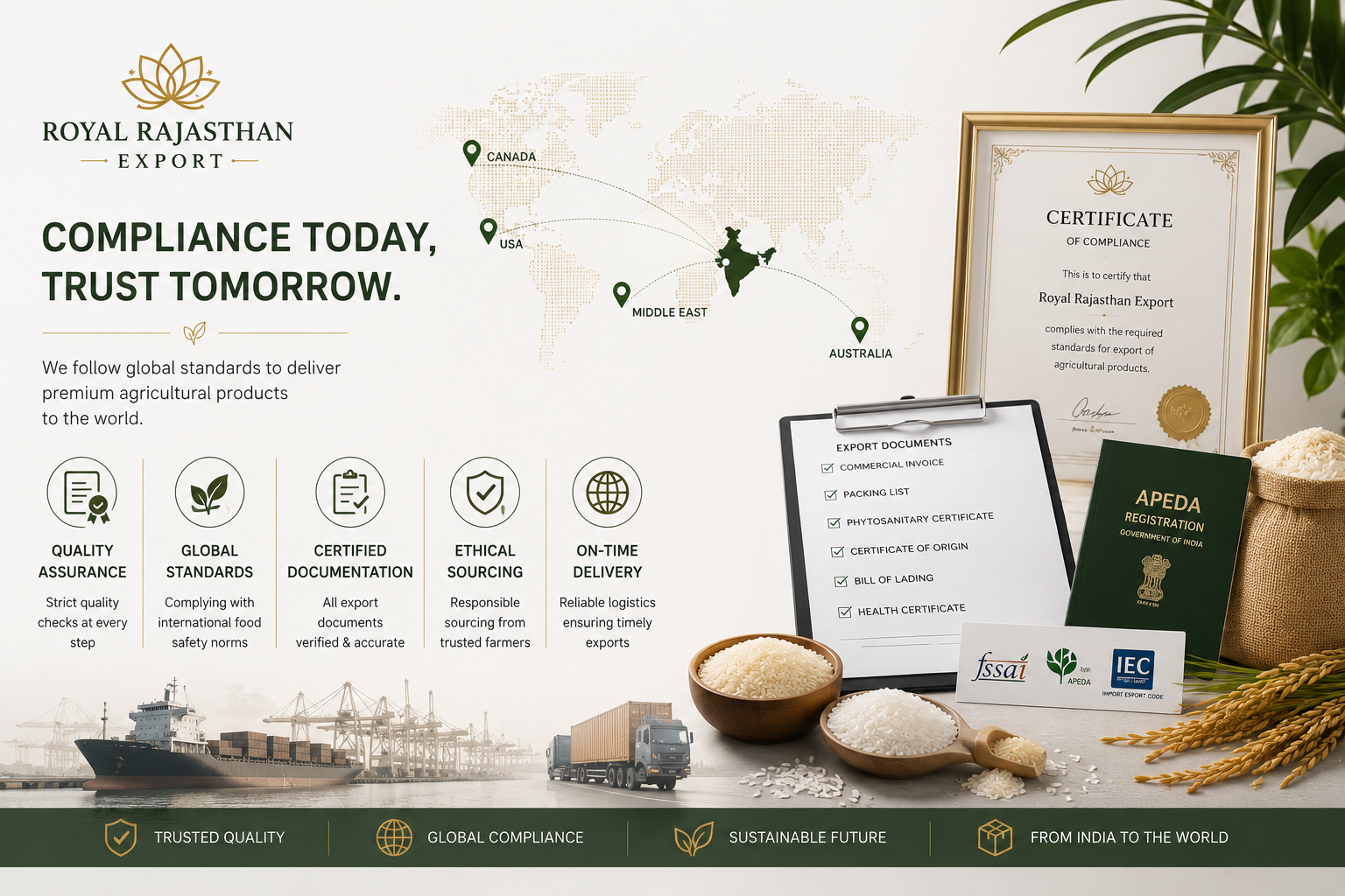Export compliance and documentation